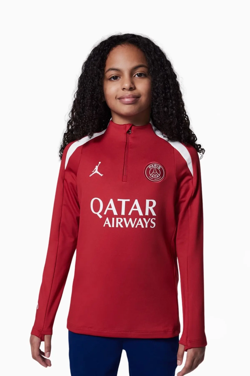 Кофта Nike PSG x Jordan 24/25 Strike Junior - красный