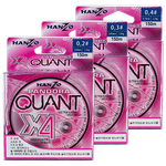 Шнур Hanzo Pandora Quant x4 150м Pink -