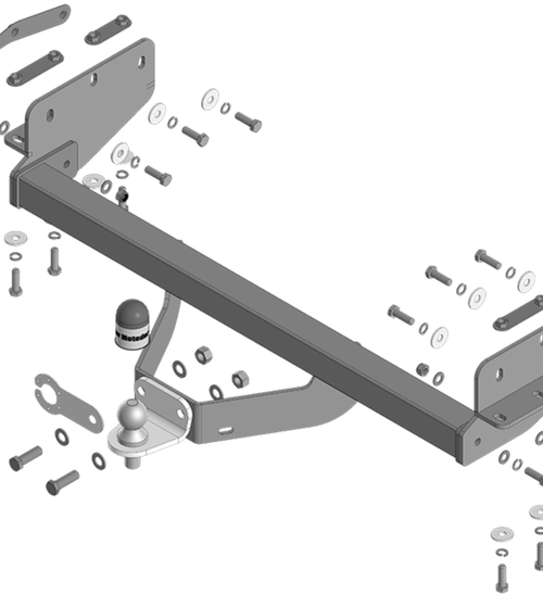 Фаркоп для Dongfeng DF6 арт.MOTODOR.98602-FE