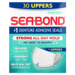 SeaBond, Адгезивные пломбы для зубных протезов, свежая мята, верх 30