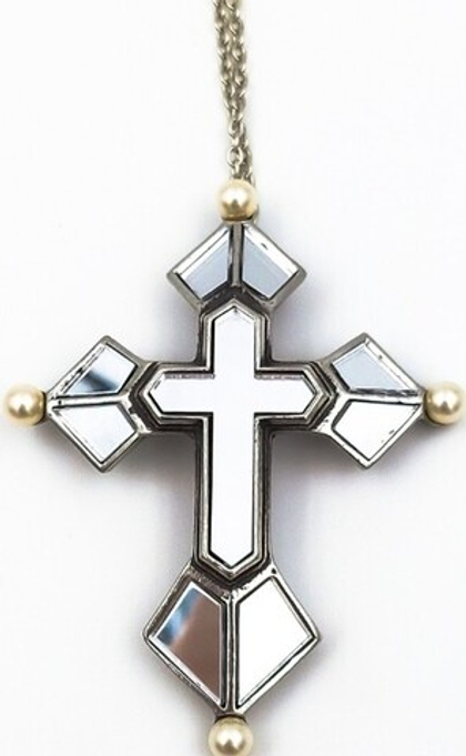 Подвеска Alchemy Gothic P578 Venetian Cross Of Light