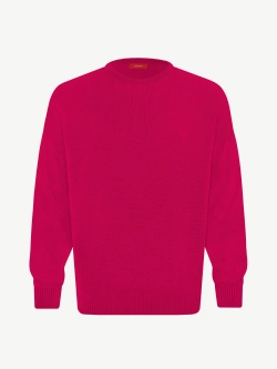 Джемпер оверсайз из хлопка