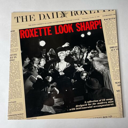 Винтажная виниловая пластинка LP Roxette Look Sharp (Англия 1988)