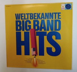 Винтажная виниловая пластинка LP Сборник Weltbekannte Big Band Hits (Germany 1975)