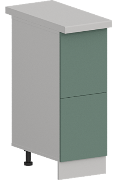 Кухня Модуль ШН2Я 300 Вотан / Матовая мята