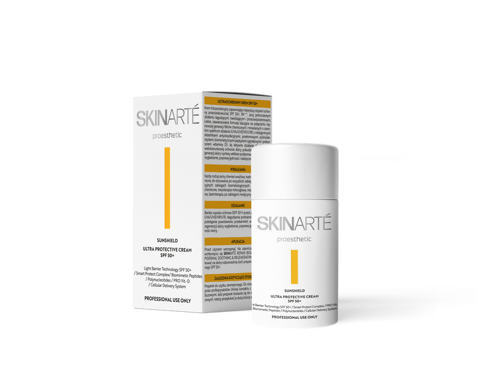 IS SKINARTÉ SUNSHIELD ультразащитный крем SPF 50+ с антивозрастным действием и мультифункциональной фотозащитой 75 мл.