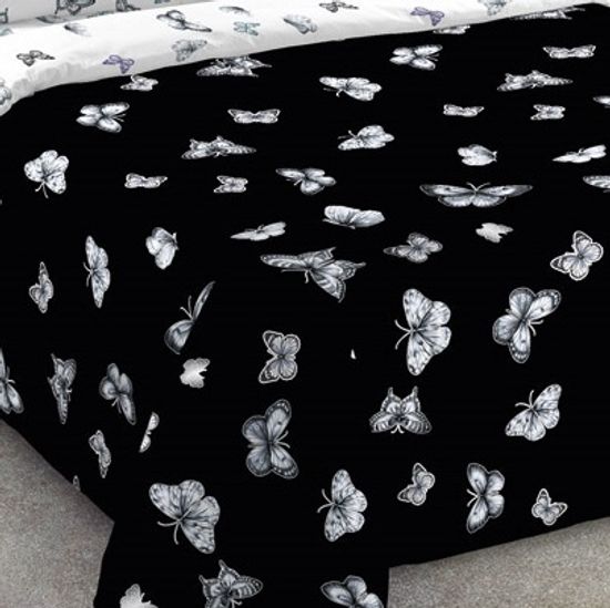 Двуспальный комплект постельного белья Трепетная красота поплин