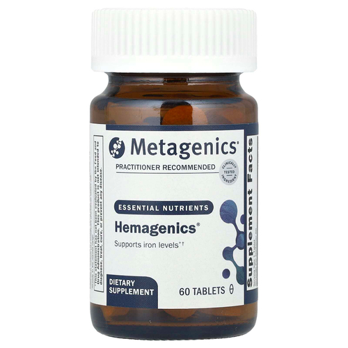 Metagenics, Hemagenics®, 60 таблеток