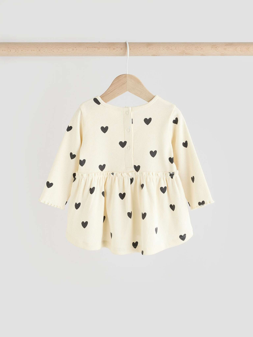 Лонгслив и легинсы в комплекте для малышей Next E66-478, Молочный