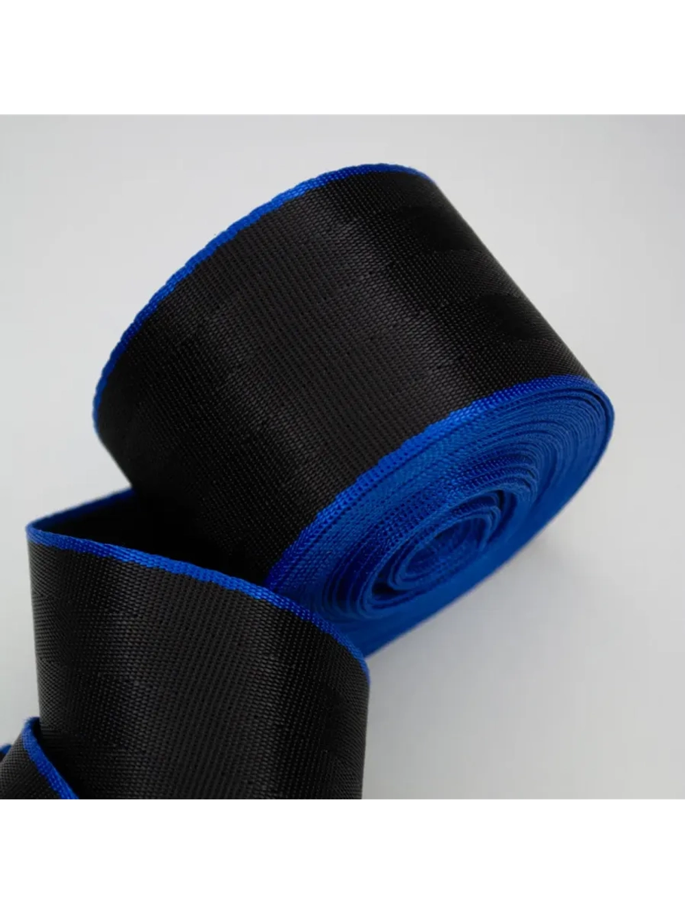 Ремень безопасности черно-синий 3.6 метра