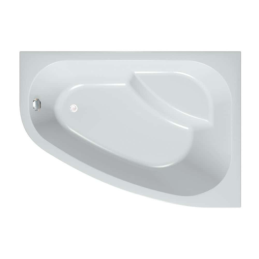 Ванна акриловая ассим. левая Kolpa San CHAD 170-L, BASIS раз без (в комплекте с каркасом, С/П)