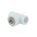 Тройник PP-R комбинированный белый Дн 32х1" ВР VALFEX 10127032