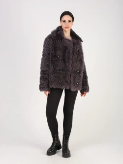 Дубленка зимняя шуба натуральная короткая