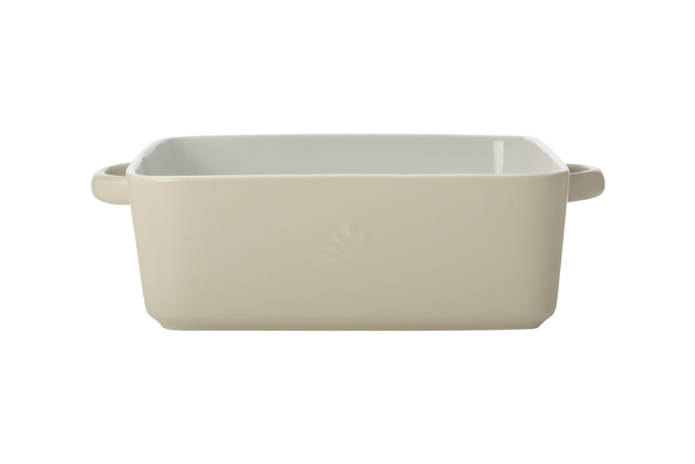 Блюдо квадратное 22см Casa Domani Moderna кремовое