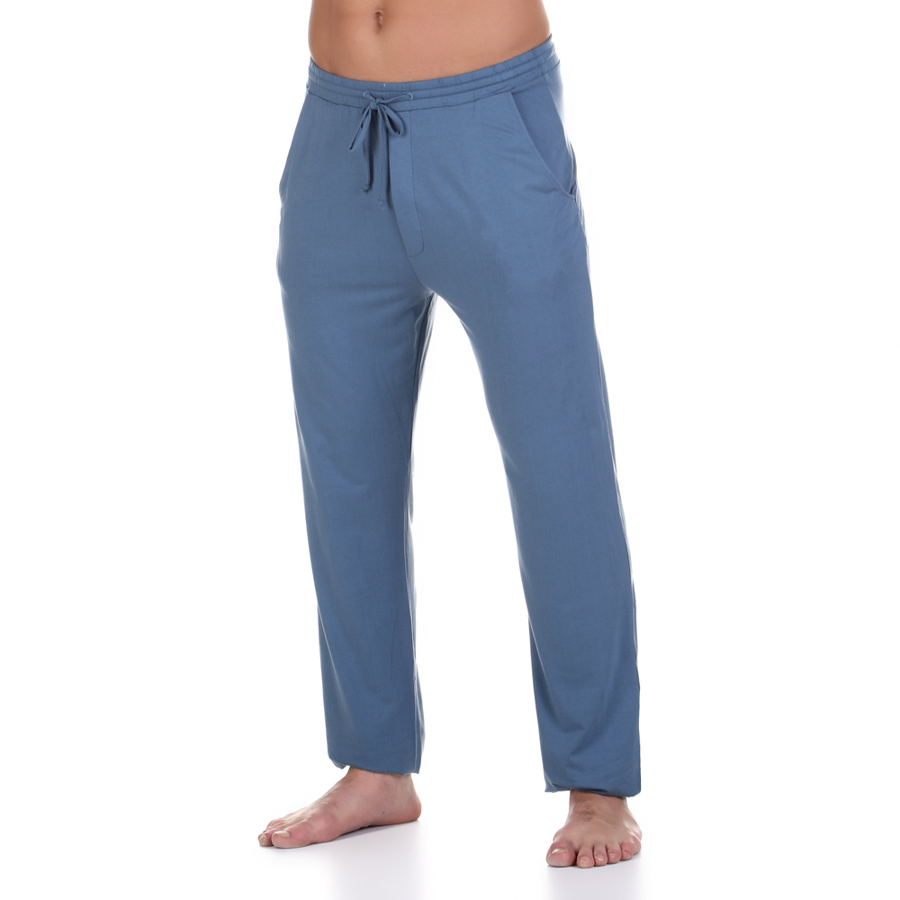 Мужской домашний комплект (футболка и штаны) голубой BALDESSARINI 95015/4006 820