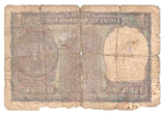 India, 1 Rupee, 1980 (ALMOST GOOD)
