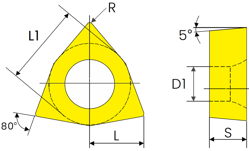 WBMT060102L-JDP HM2035 Токарная пластина
