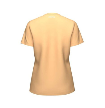 Женская теннисная футболка Head Rainbow - apricot