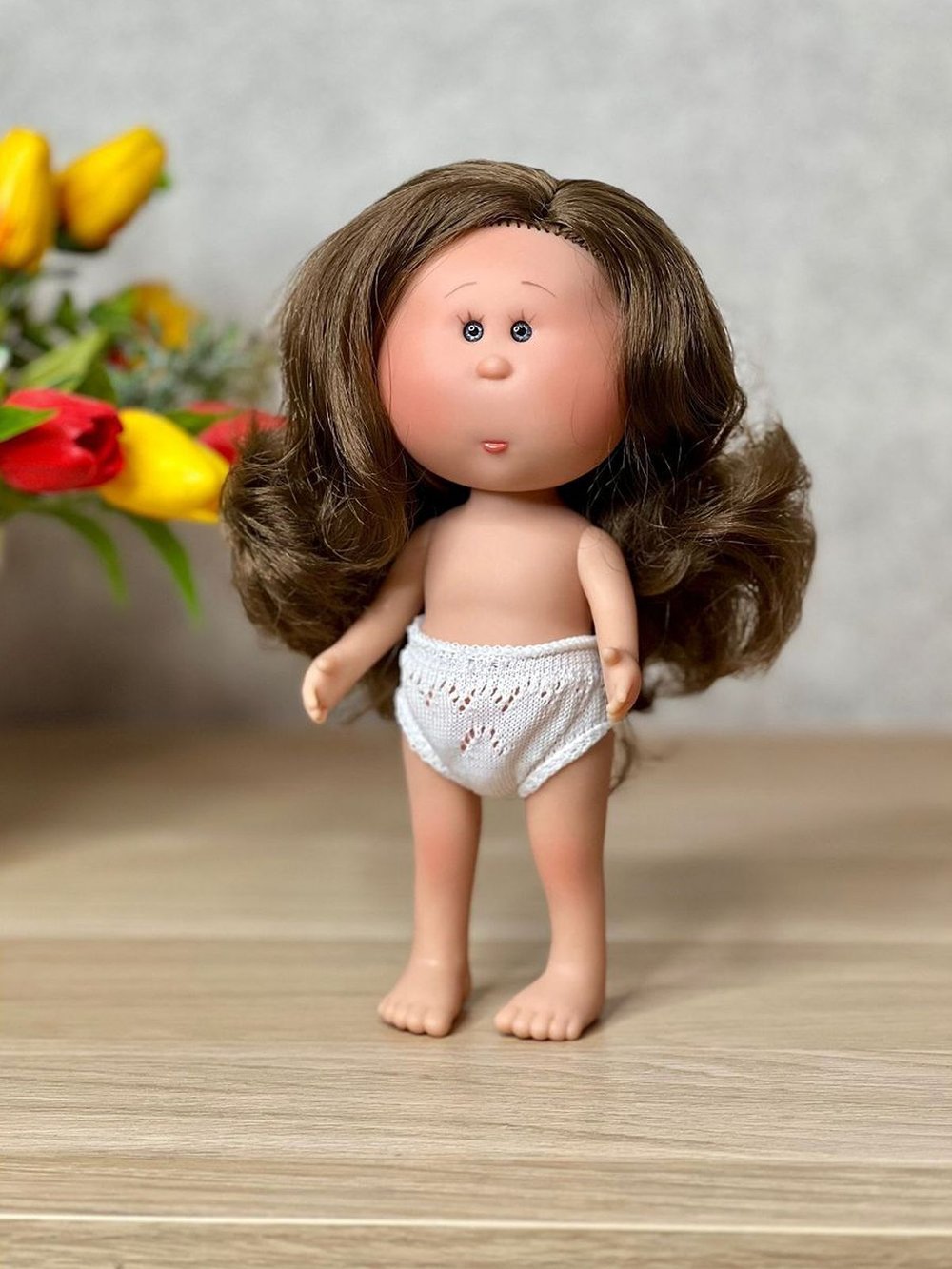 Кукла Nines виниловая 23см Little Mia без одежды (3199W13)