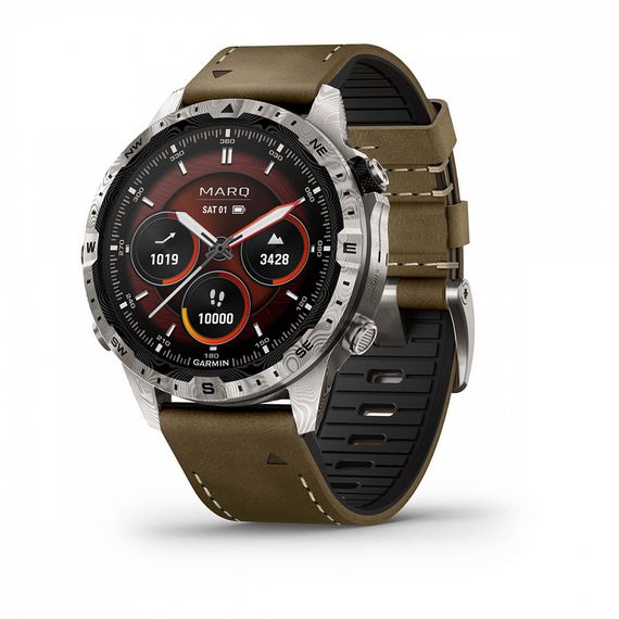 Умные часы Garmin MARQ Adventurer (Gen 2) - Damascus Steel Edition