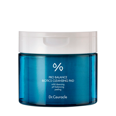 Dr.Ceuracle Пады очищающие с пробиотиками и PHA и LHA кислотами - Pro balance biotics, 60шт, шт
