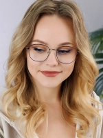 Очки для компьютера имиджевые защитные прозрачные нулевки