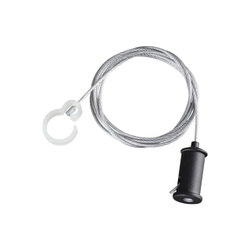 359136 KONST NT23 071 черный Подвесной комплект с 1,5 метровым тросом IP20 RAMO