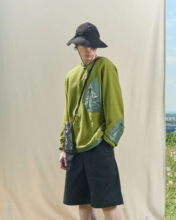 Толстовка Utilitarian золотая оливка - фото 2