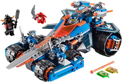 LEGO Nexo Knights: Устрашающий разрушитель Клэя 70315 — Clay's Rumble Blade — Лего Нексо Найтс Рыцари