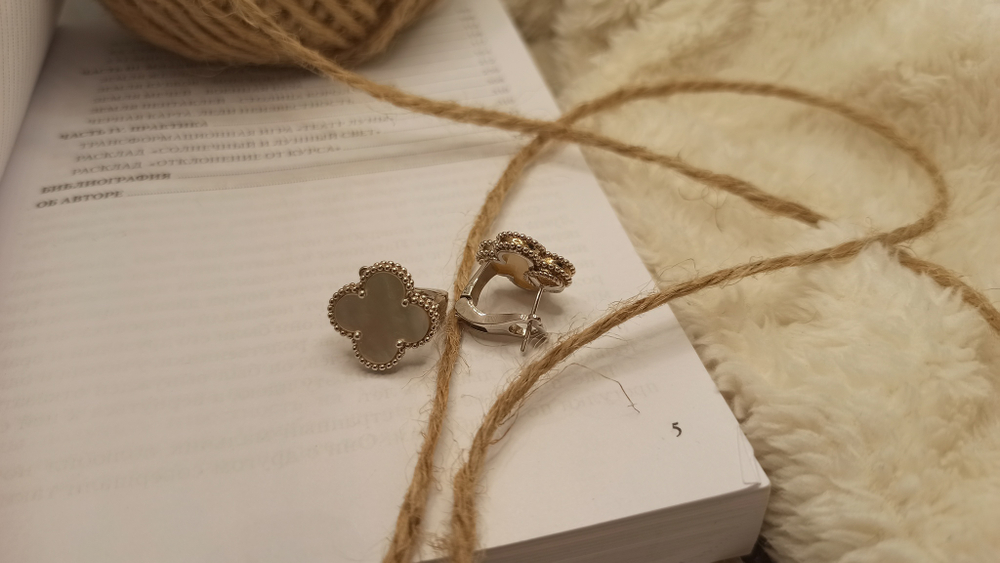 Серьги.