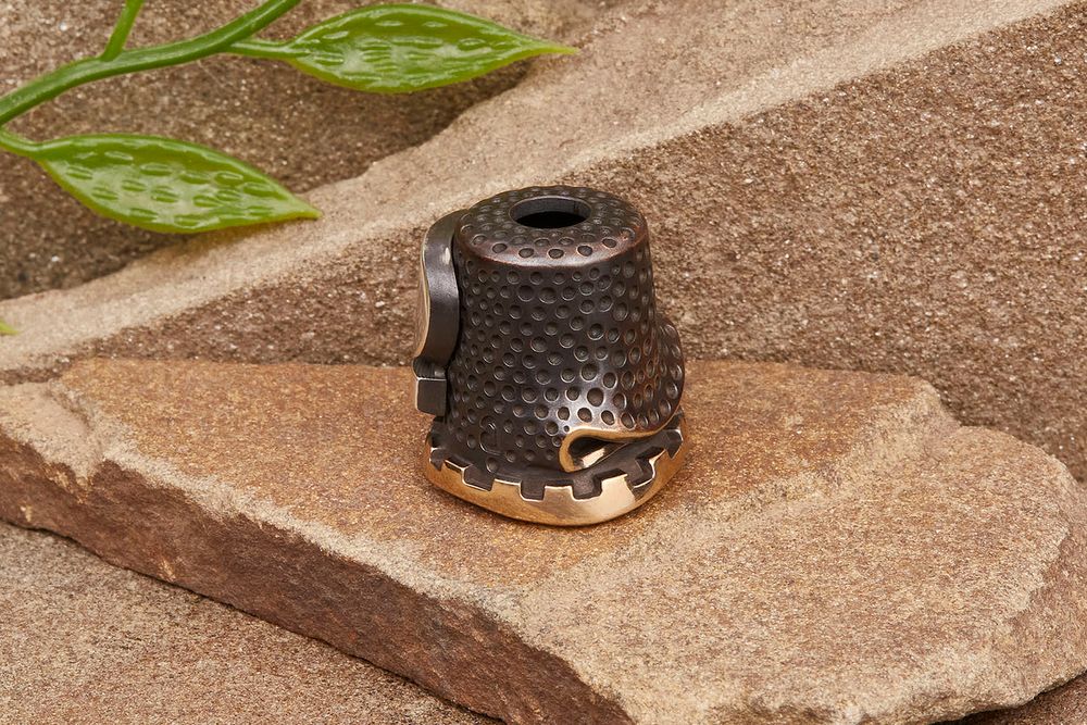 Бусина для темляка Рубль (биметалл) от мастерской Братьев Пешковых