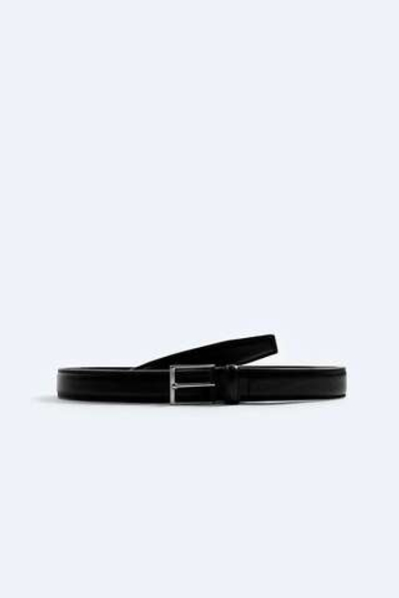 ZARA ЭЛЕГАНТНЫЙ КОЖАНЫЙ РЕМЕНЬ, КОРИЧНЕВЫЙ