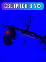 Блесна вертушка GRASSHOPPER на щуку и окуня
