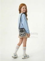 Сумка для девочки подростка на плечо кросс боди