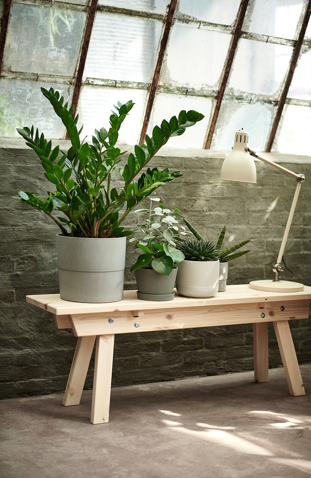 IKEA NYPON  (ИКЕА НЙПОН)  -  Крышка для цветочного горшка, серая, 24 см