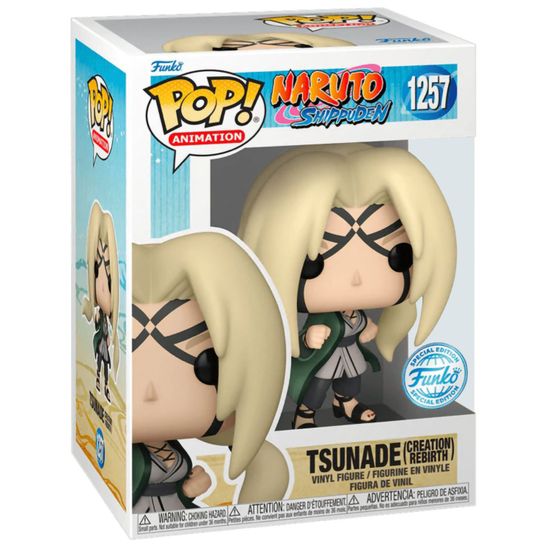 Фигурка Funko POP! Animation Naruto Shippuden Tsunade (Creation Rebirth) (Exc) (1257) 68854 / Фигурка Фанко ПОП! по мотивам аниме "Наруто",  Цунаде (Божественная Регенерация)