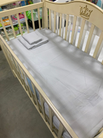 Комплект в кроватку "Велла" 3 предмета, сатин