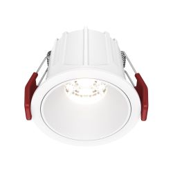 Модульный встраиваемый светодиодный светильник Maytoni Alfa LED DL043-01-10W4K-RD-W
