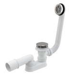 Слив-перелив для душевого поддона Ravak Sabina click-clack, хром (X01315)