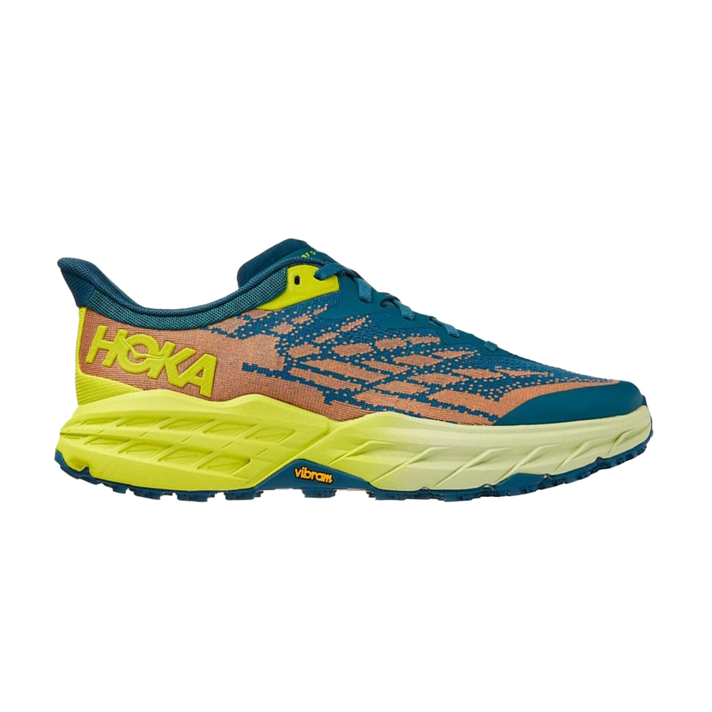 Кроссовки мужские HOKA M SPEEDGOAT 5 WIDE Blue Coral / Evening Primrose