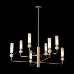 Люстра на штанге Crystal Lux SIMPLY SP8 BRASS