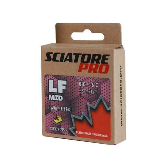 Мазь скольжения SCIATORE PRO LF MID 0°C/-6°C