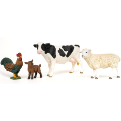 Schleich Farm World - Фермерские животные Набор из 4 фигурок 42729 / артикул   42729  / GTIN 4059433930114