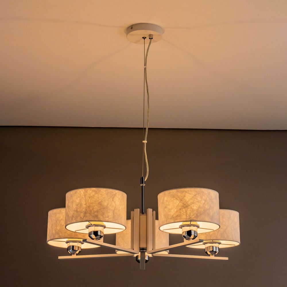 Citilux Тильда CL469150 Люстра подвесная с абажурами Белая