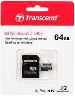 Карта памяти Transcend TS64GUSD340S 64 Гб