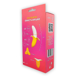 Мини-вибратор в форме банана 13см Devi Mini Banana VD-102