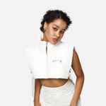 MILKY CROPPED VEST