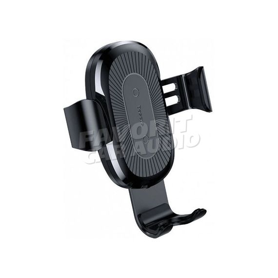 Держатель Baseus WXYL-A01 торпедо шарнир бесп. зарядка QI чёрный