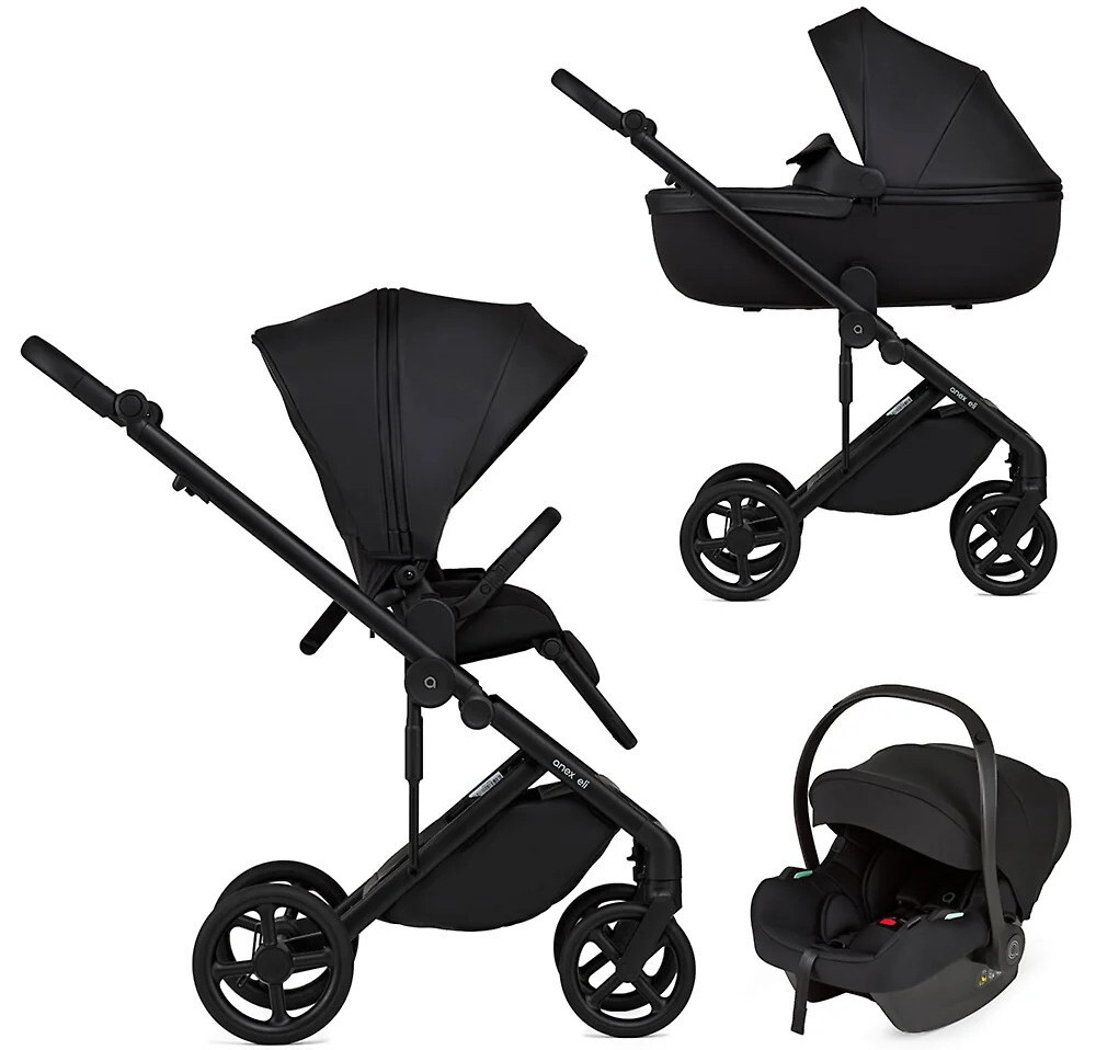 Детская коляска Anex Eli x Avionaut Cosmo 3 в 1 без рюкзака Midnight