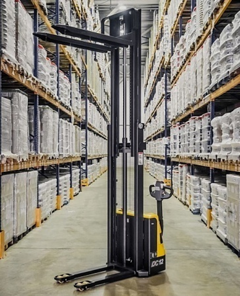 Штабелер электрический самоходный CHL CDD12J-LI 1,2т 2,5м Li-Ion: 24/60 В/Ач